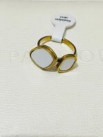 Two flat stones ring - Image 2