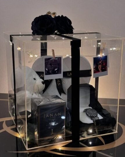 Gift Acrylic Square Box For Men